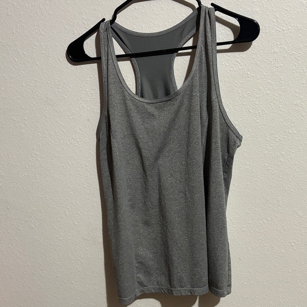 Danskin Charcoal Gray Racerback Tank